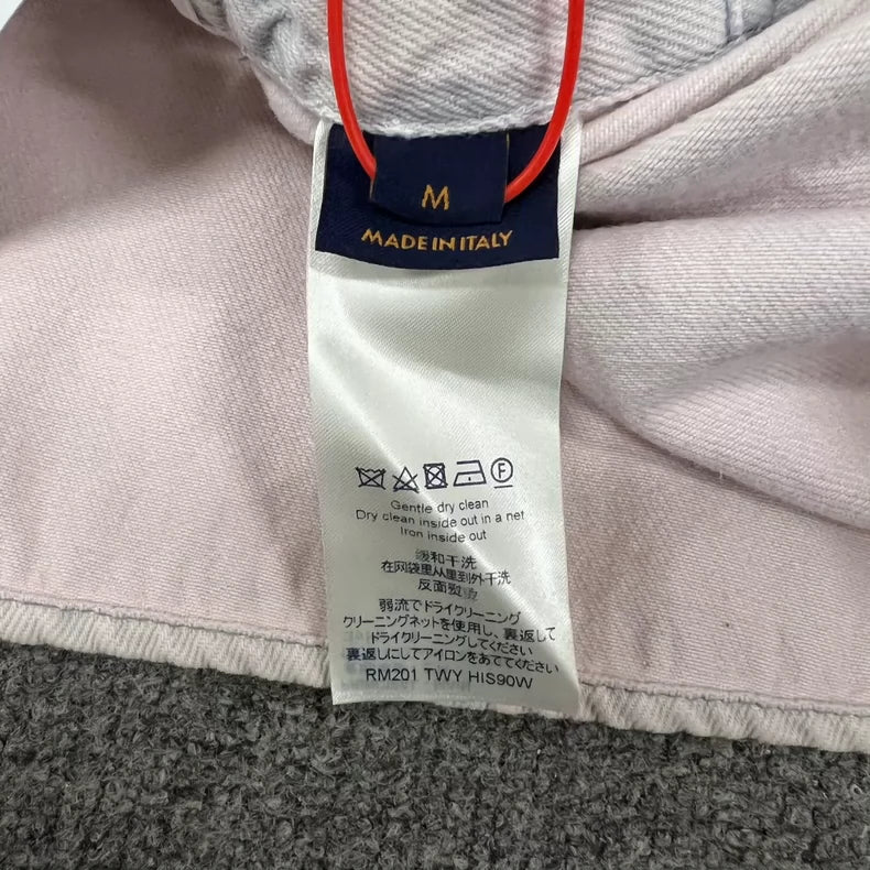Louis Vuitton Dirty Pink Denim Jacket M