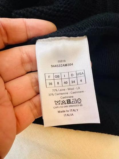 DIOR solid color sweater-zp