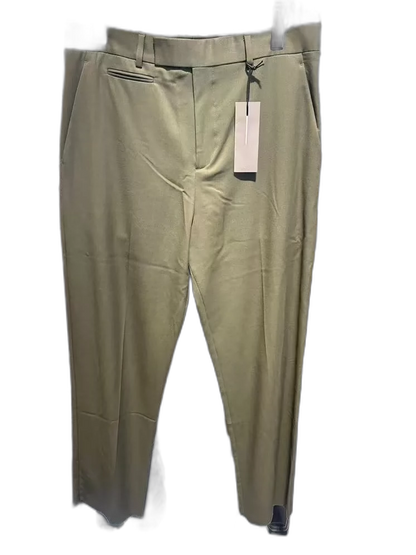 DIOR army green wool trousers-zp
