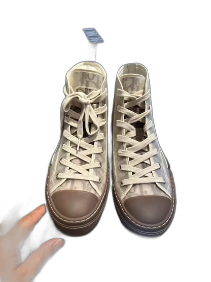 DIOR presbyopia coffee high tops-zp