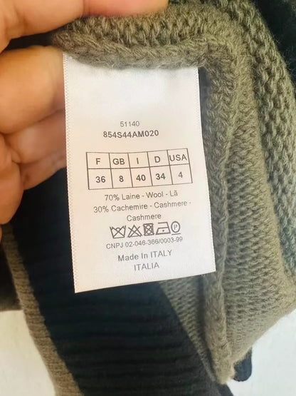 DIOR patchwork sweater-zp