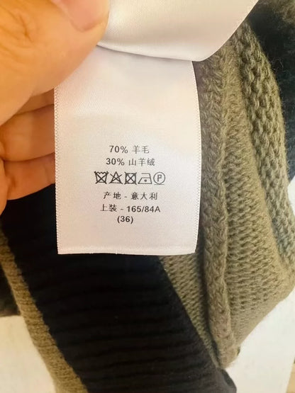 DIOR patchwork sweater-zp