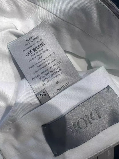 DIOR spring/summer thin wool trousers-zp