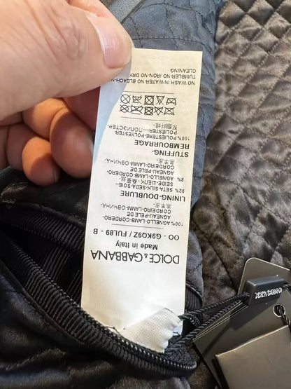 Dolce & Gabbana lamb leather-zp