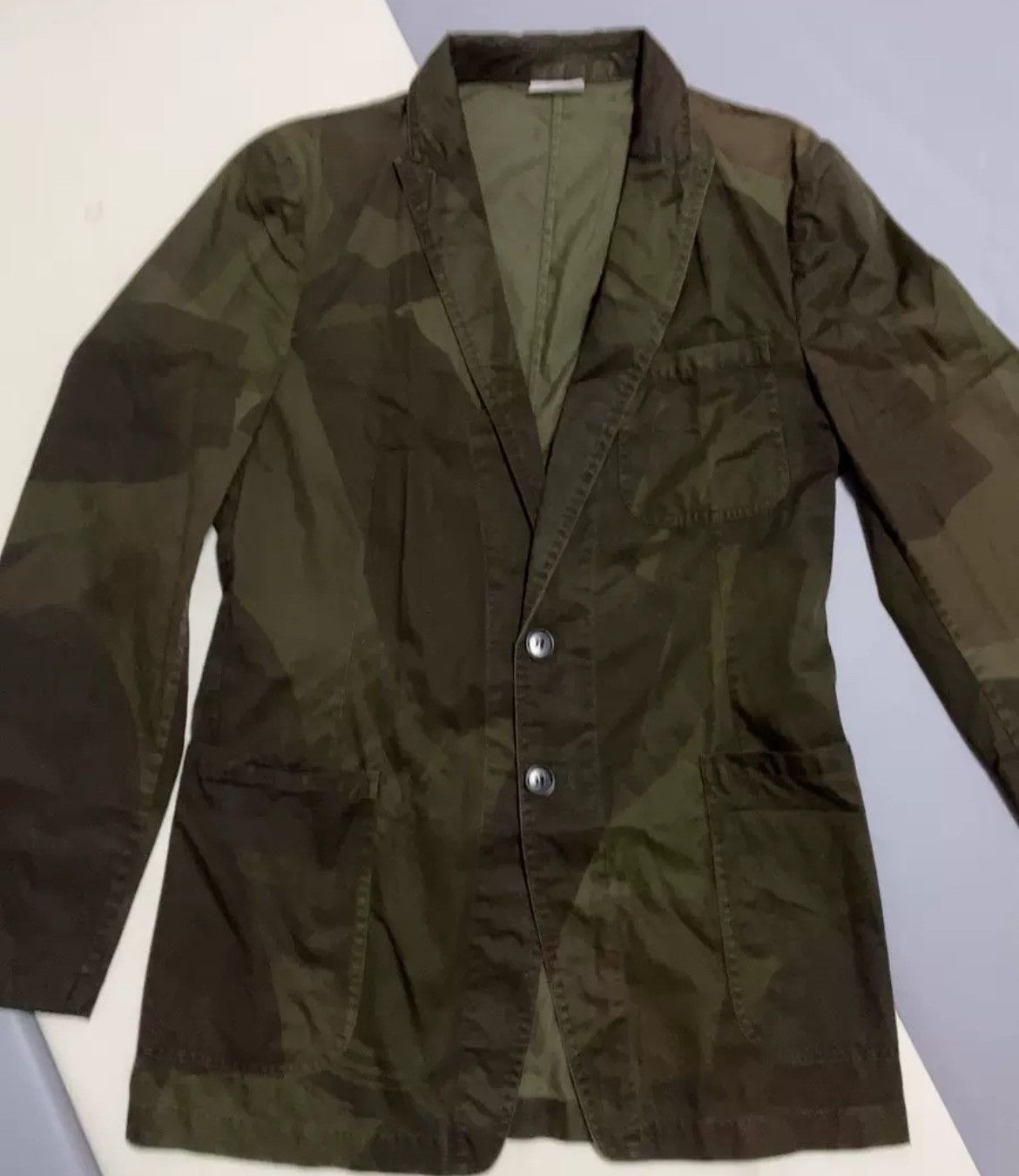 Dries Van Noten camouflage coat - DMC