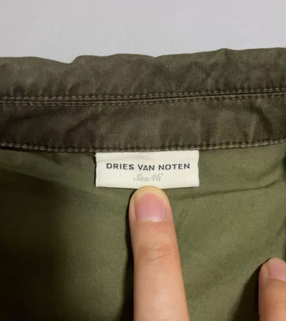 Dries Van Noten camouflage coat - DMC