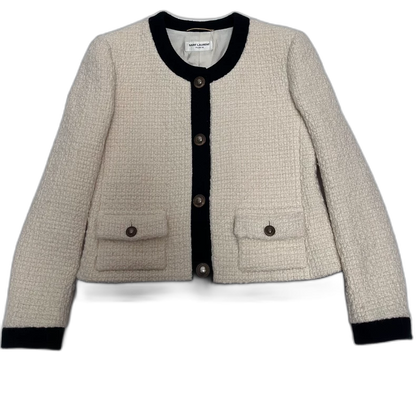Saint Laurent Tweed Jacket Size 36