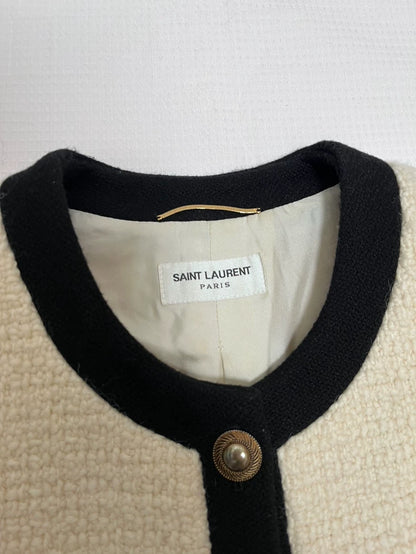 Saint Laurent Tweed Jacket Size 36