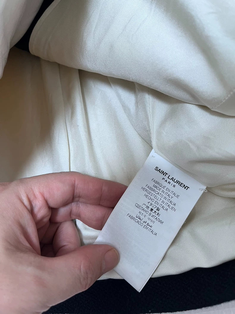 Saint Laurent Tweed Jacket Size 36