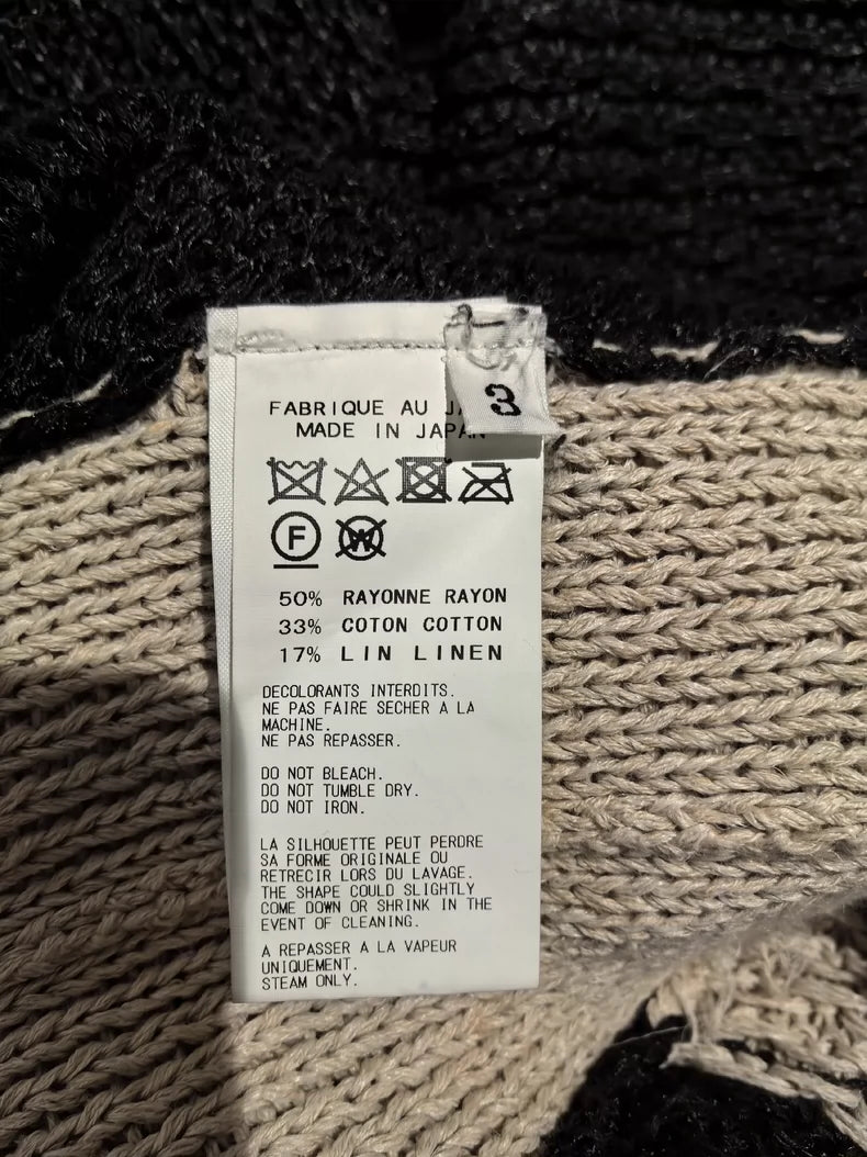 Yohji Yamamoto Long Knit Cardigan