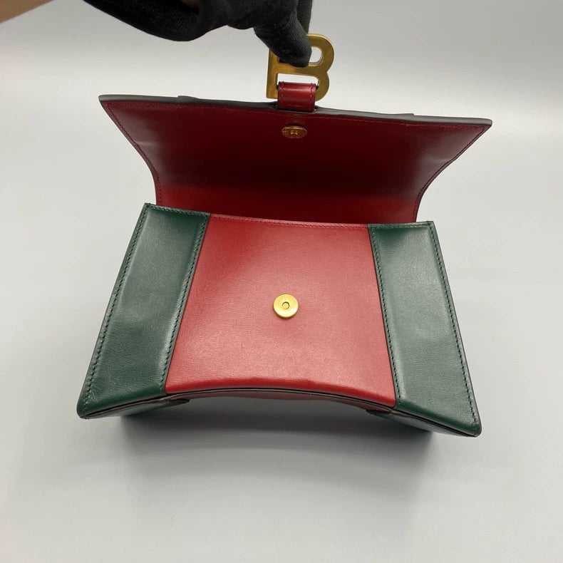 Balenciaga Color Block Hourglass Bag