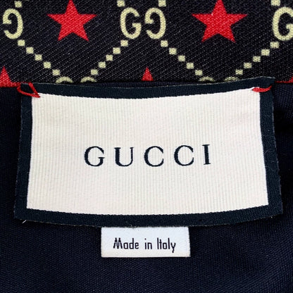 Gucci Black Logo Star Zip Jacket XL