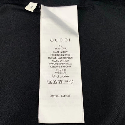 Gucci Black Logo Star Zip Jacket XL