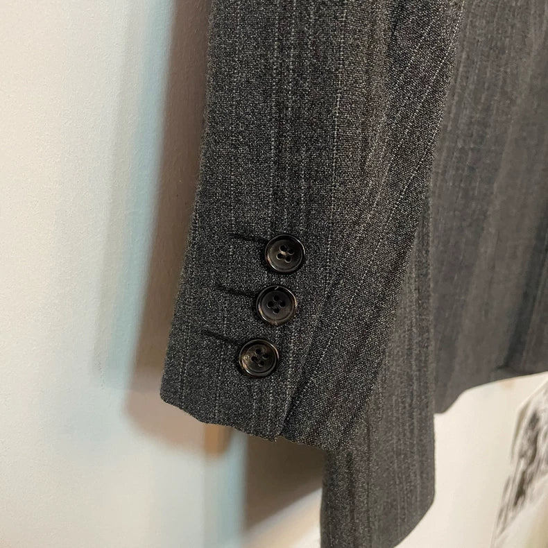 COMME des GARÇONS Wool Suit Jacket in Gray
