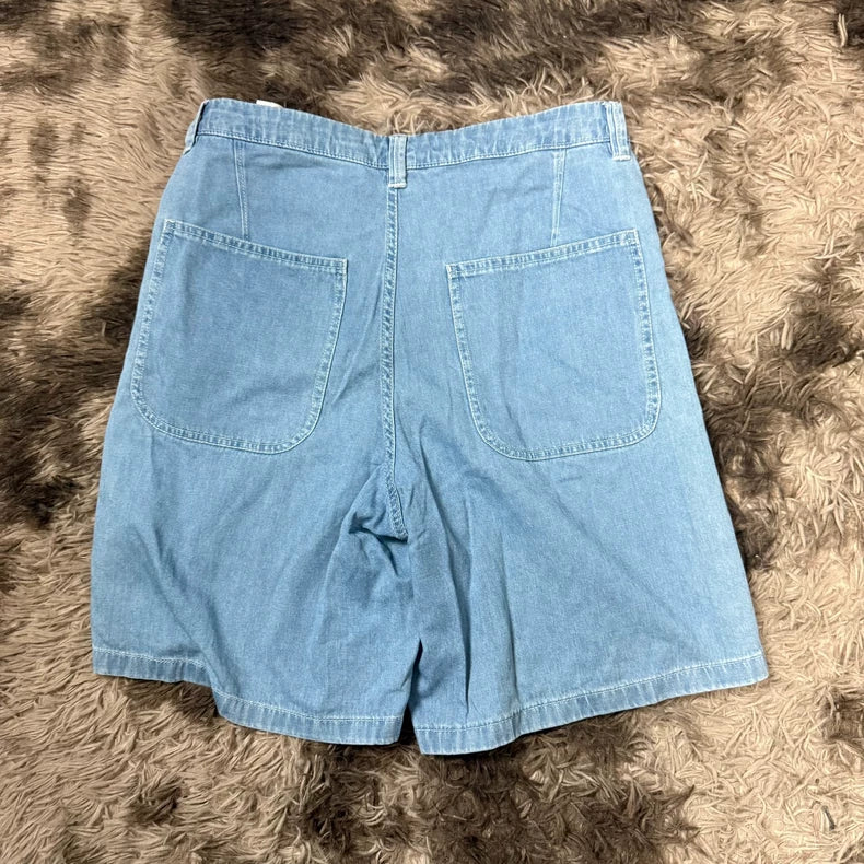 Acne Studios Washed Denim Shorts