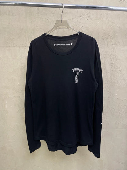 Chrome Hearts Black Long Sleeve Sweatshirt