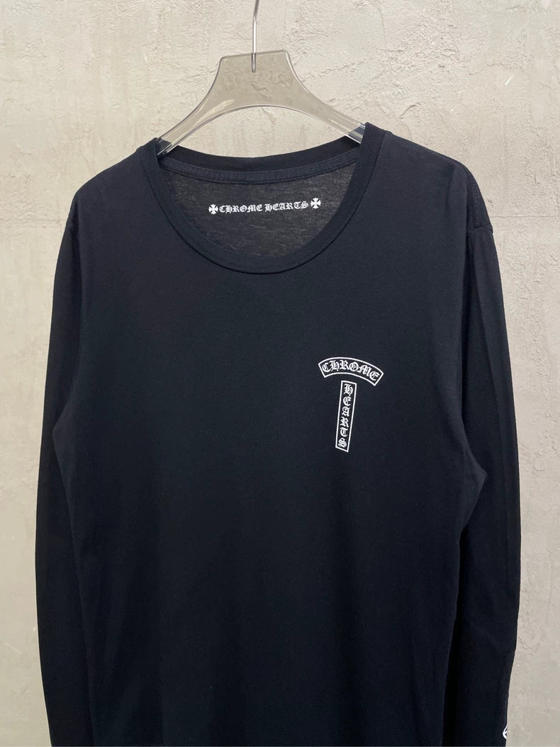 Chrome Hearts Black Long Sleeve Sweatshirt
