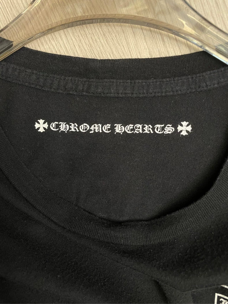 Chrome Hearts Black Long Sleeve Sweatshirt