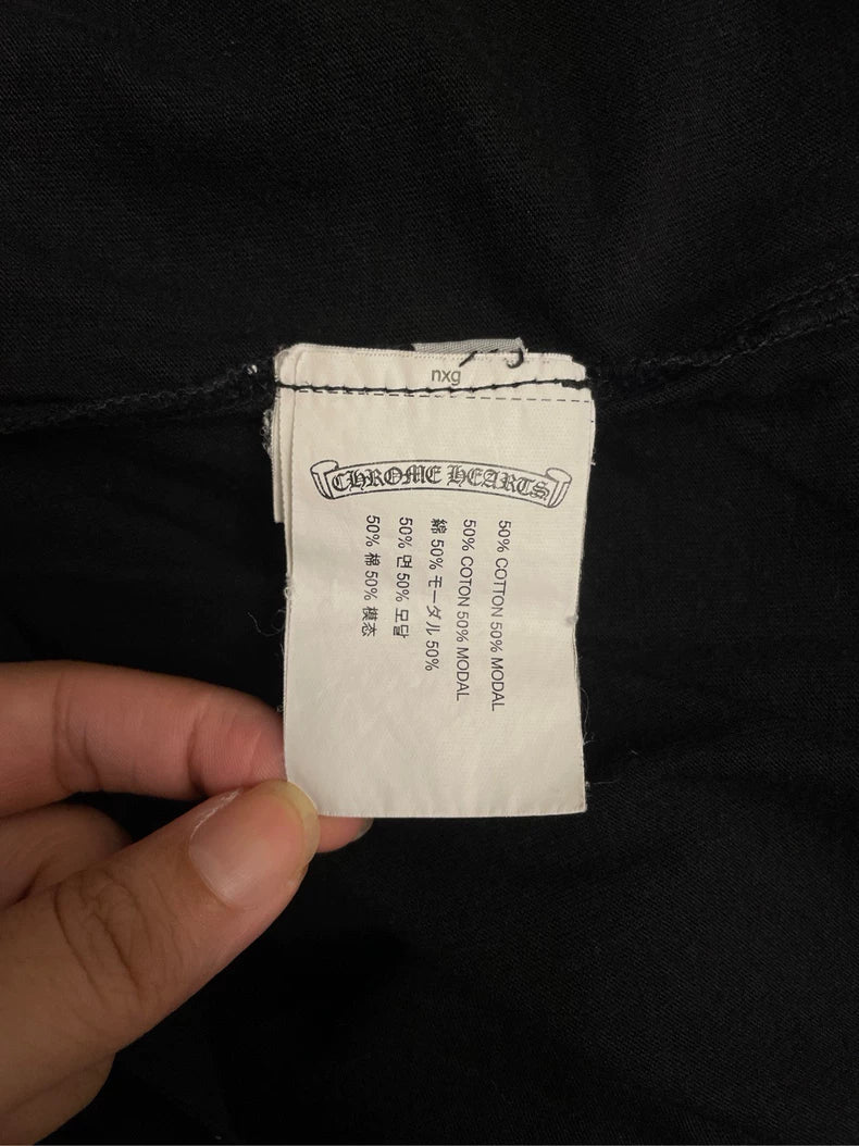 Chrome Hearts Black Long Sleeve Sweatshirt