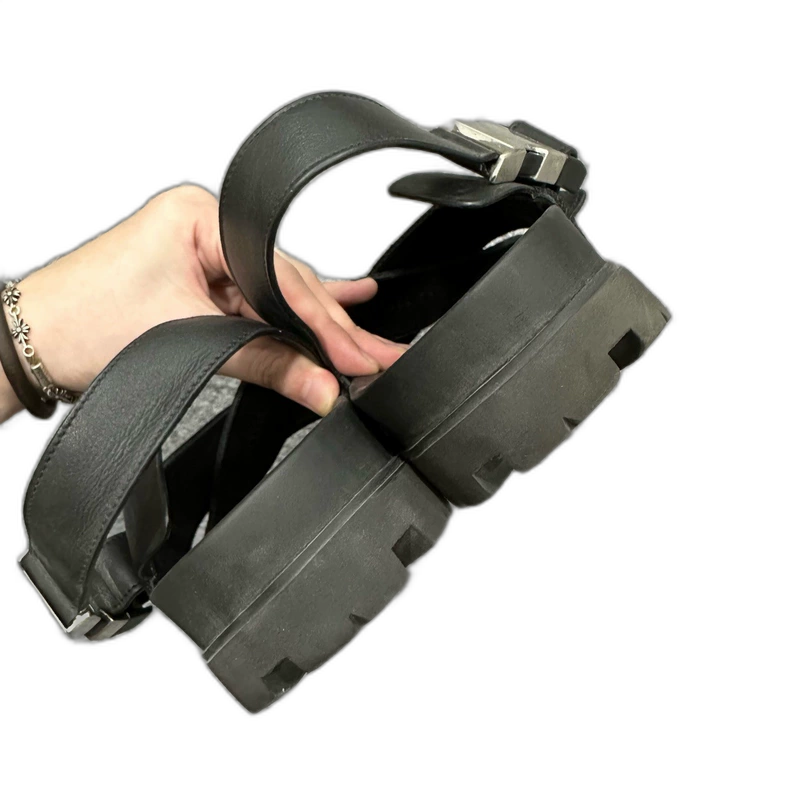 Prada Functional Buckle Sandals