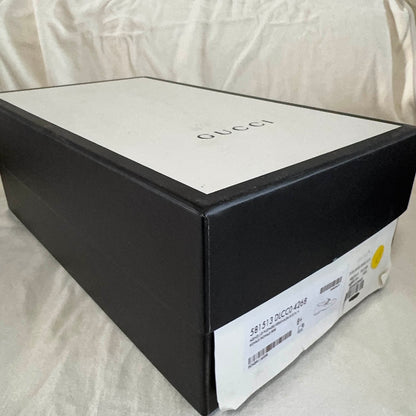 Gucci Leather Loafers with Horsebit and Web Strap 0079