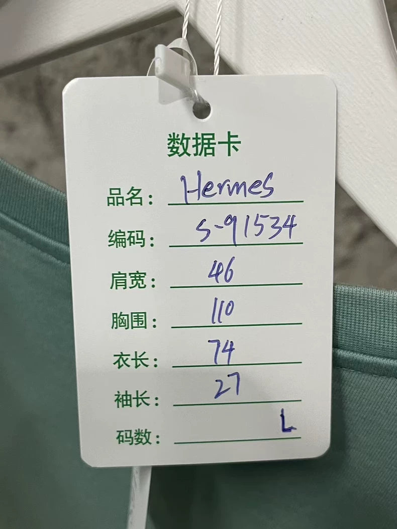 Hermes Short Sleeve Horse Print T-Shirt