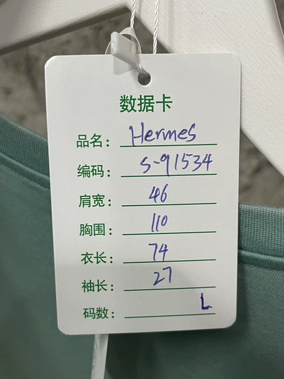 Hermes Short Sleeve Horse Print T-Shirt