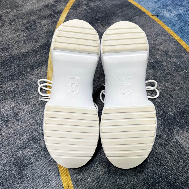 Louis Vuitton Leather Sports Sneakers in Black and Blue 0079