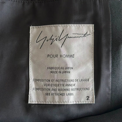 Yohji Yamamoto Short Sleeve Suit Jacket