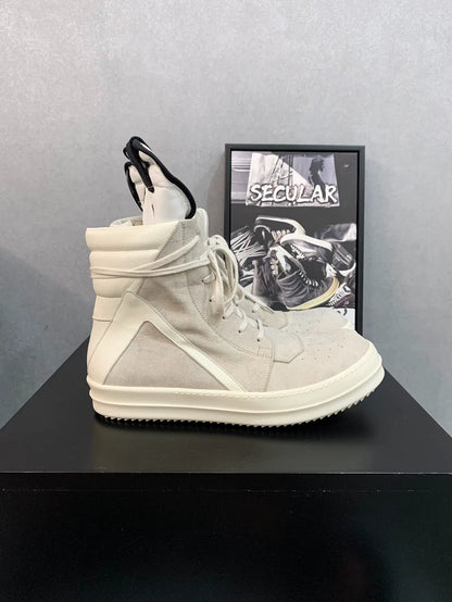 Rick Owens Geobasket Sneakers in Grey-yf