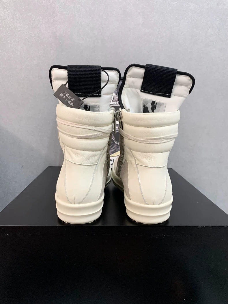 Rick Owens Geobasket Sneakers in Grey-yf