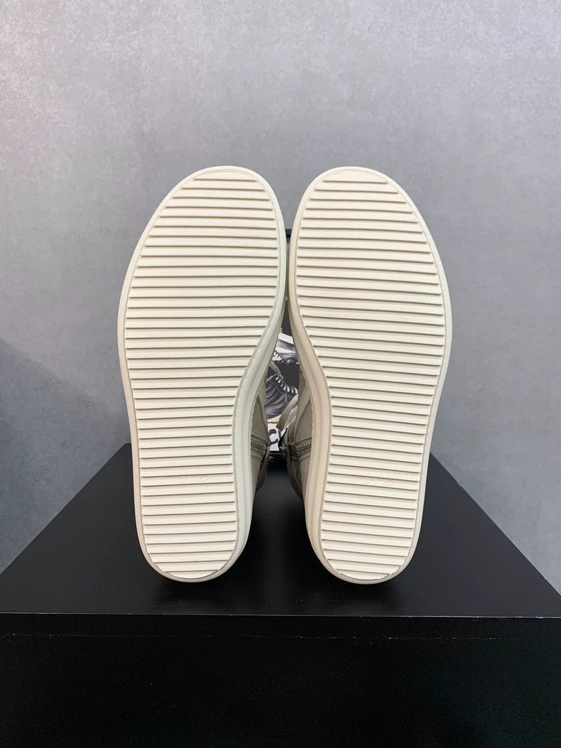 Rick Owens Geobasket Sneakers in Grey-yf