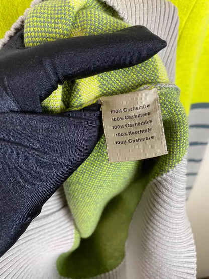 Hermes Knitted Pullover Sweater with Sun Design