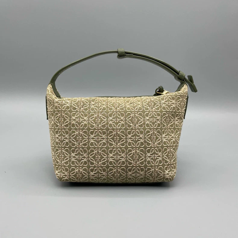 Loewe Cubi Avocado Green Handbag