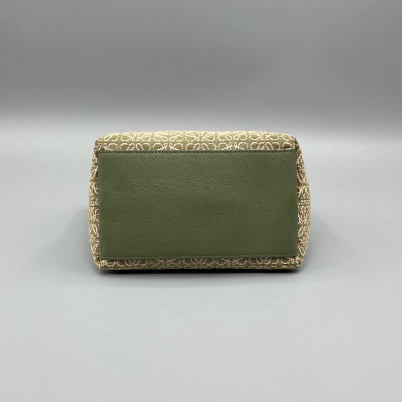 Loewe Cubi Avocado Green Handbag
