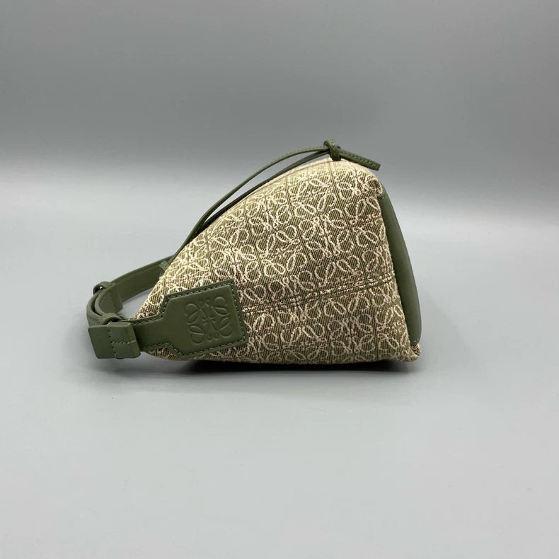 Loewe Cubi Avocado Green Handbag