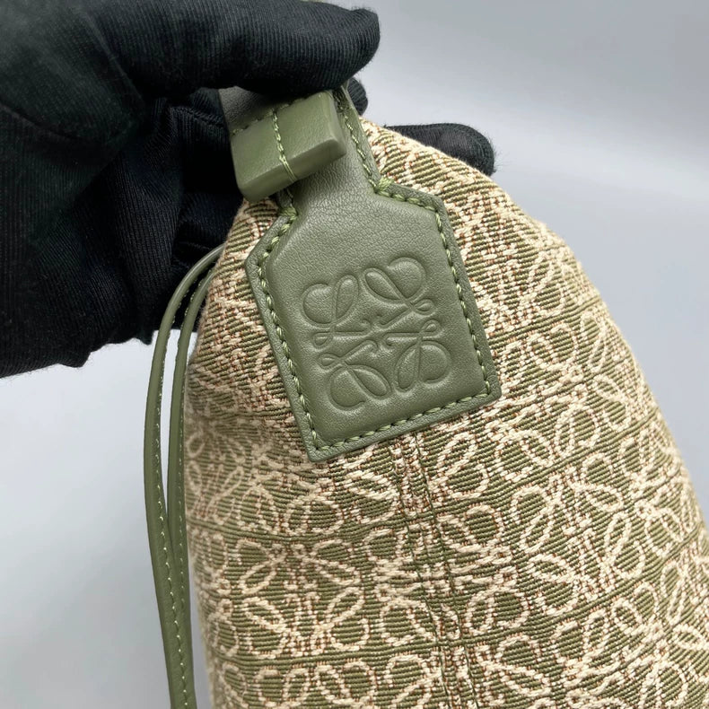 Loewe Cubi Avocado Green Handbag