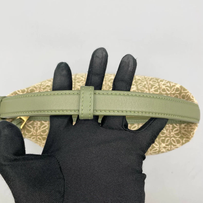 Loewe Cubi Avocado Green Handbag