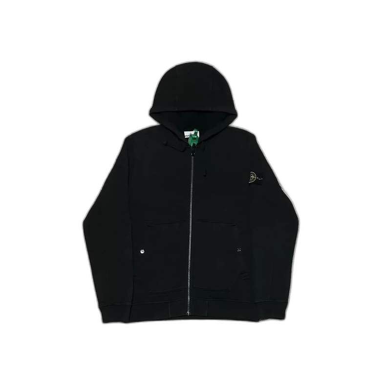Black Zip Hoodie from Stone Island