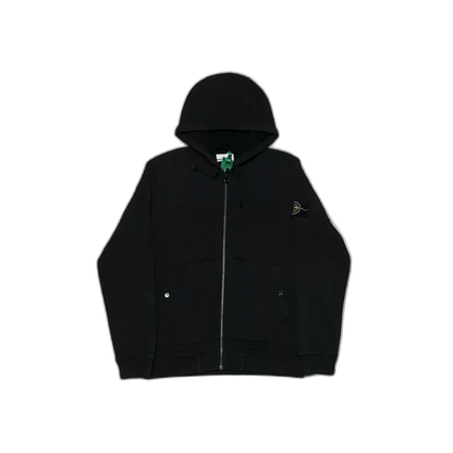Black Zip Hoodie from Stone Island