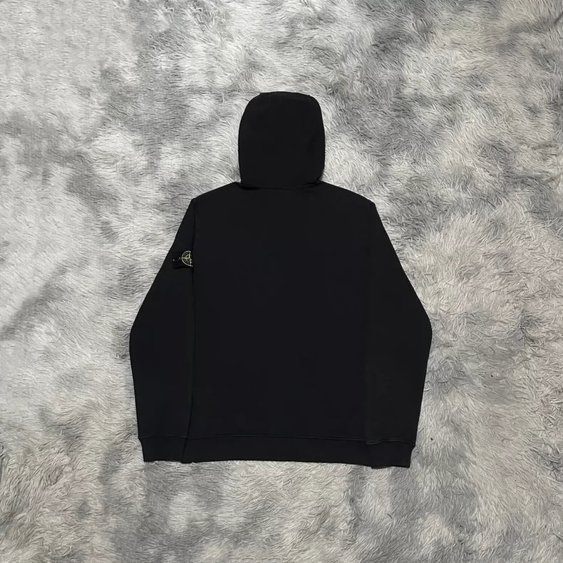 Black Zip Hoodie from Stone Island