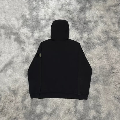 Black Zip Hoodie from Stone Island