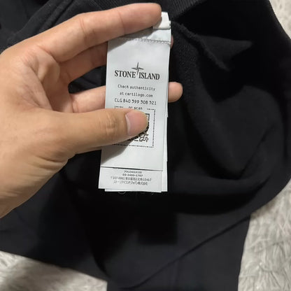 Black Zip Hoodie from Stone Island