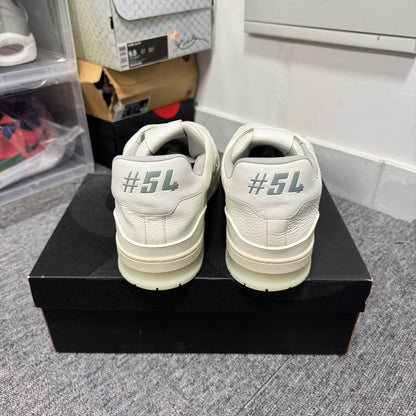 Louis Vuitton White Leather Trainer Sneakers 0079