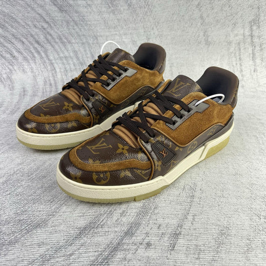 Louis Vuitton Brown Trainer Sneakers for Men 0079