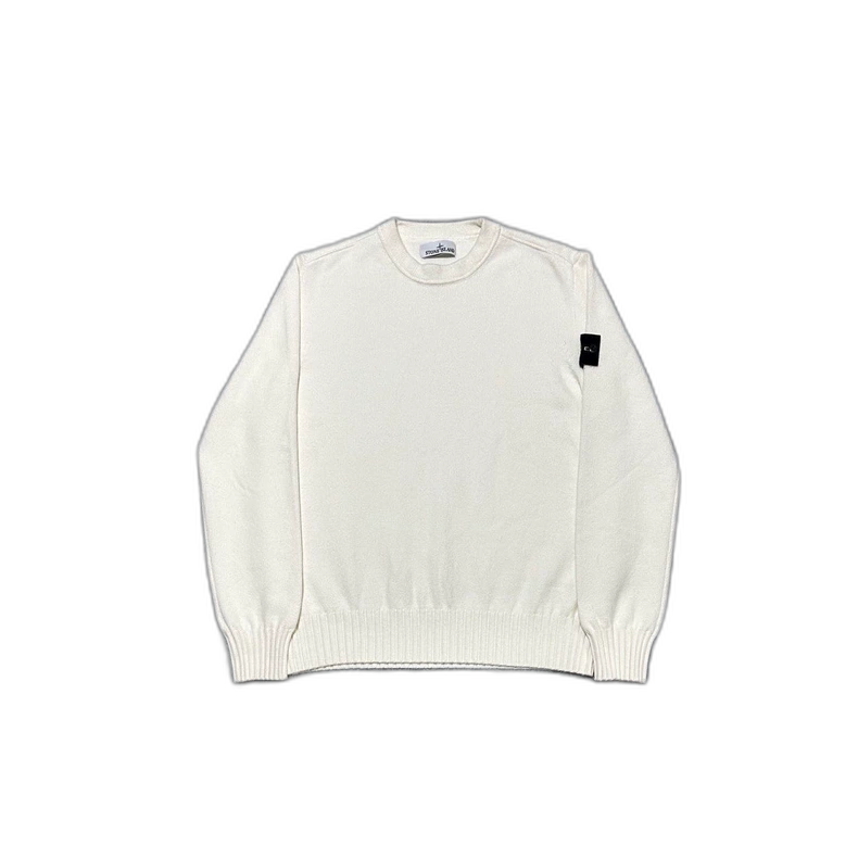 Stone Island 23FW White Wool Sweater