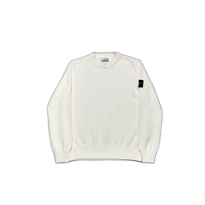 Stone Island 23FW White Wool Sweater