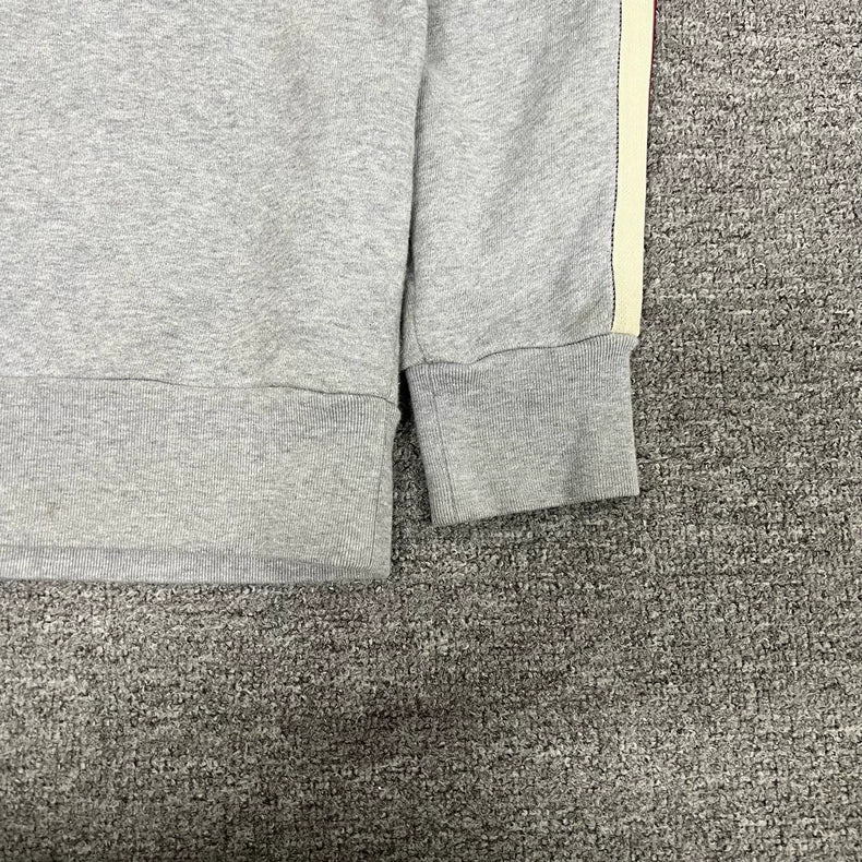Gucci Gray Crewneck Sweatshirt with Logo