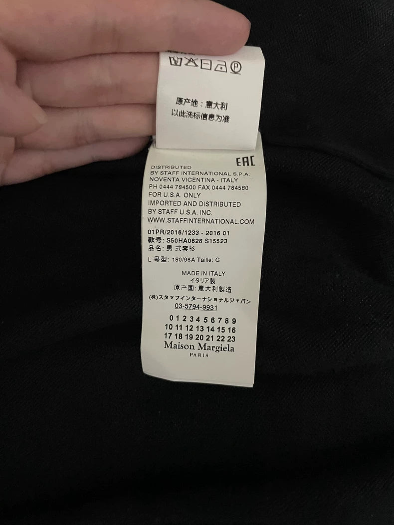 Maison Margiela Distressed Knit Cardigan