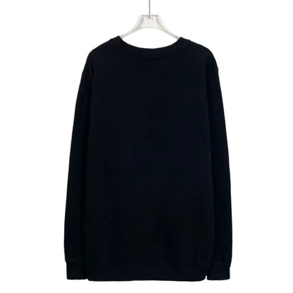 Givenchy Black Printed Cotton Sweatshirt